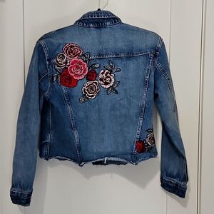 Adorable Garage jean jacket size s